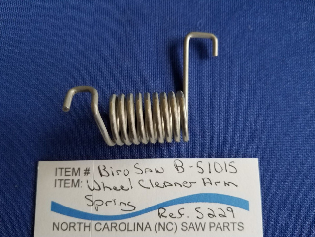 Cleaning Arm Spring For Biro Saws 11, 22 & 33. Replaces S229